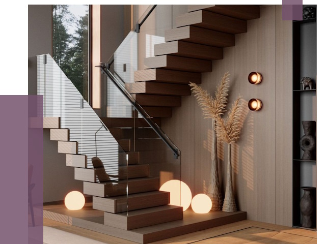 Изготовление и монтаж лестниц в Пушкине от 88171 руб. | ПРОЛЁТ-Пшк