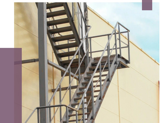 Пожарные лестницы в Пушкине от 12448 руб. — монтаж и продажа | ПРОЛЁТ-Пшк