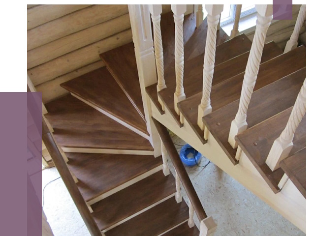 Реставрация деревянных лестниц в Пушкине от 4357 руб.