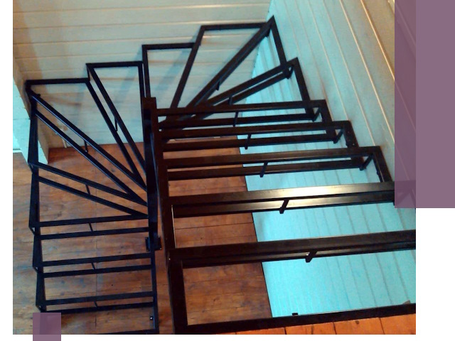 Изготовление металлических лестниц любой сложности в Пушкине