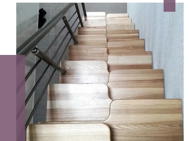 Лестницы гусиный шаг в Пушкине от 13226 руб. под ключ | ПРОЛЁТ-Пшк