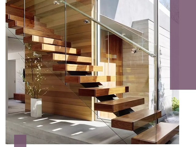 Современные лестницы на заказ в Пушкине — изготовление и монтаж