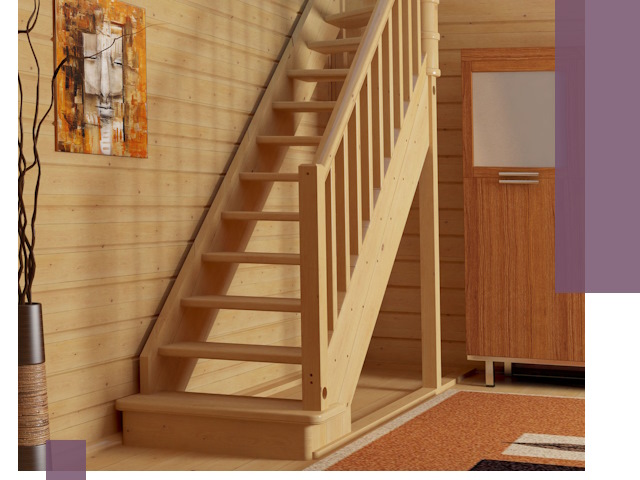 Лестницы эконом класса под ключ в Пушкине — недорого и быстро