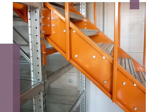 Лестницы для склада в Пушкине от 77798 руб. — решения | ПРОЛЁТ-Пшк