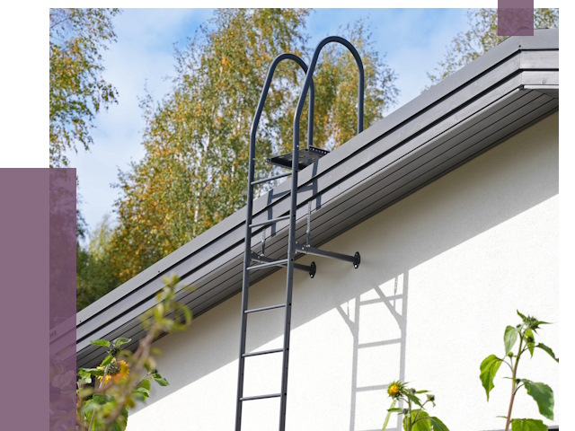 Лестницы на крышу в Пушкине от 19398 руб. — монтаж и монтаж ПРОЛЁТ-Пшк