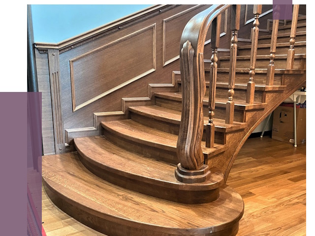 Дубовые лестницы под ключ в Пушкине от 178934 руб. — ПРОЛЁТ-Пшк