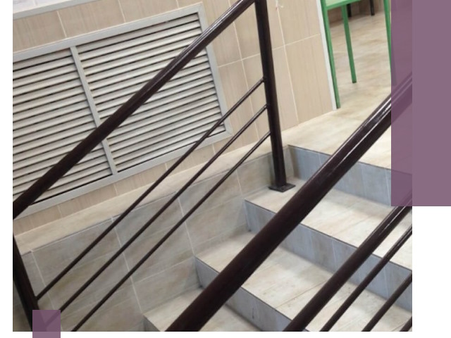 Изготовление перил из металла под ключ в Пушкине