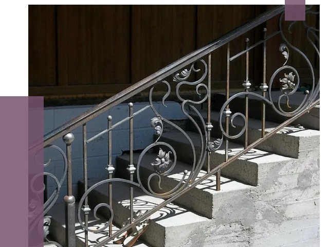 Кованые перила в Пушкине от 8817 руб. под ключ — качество от ПРОЛЁТ-Пшк