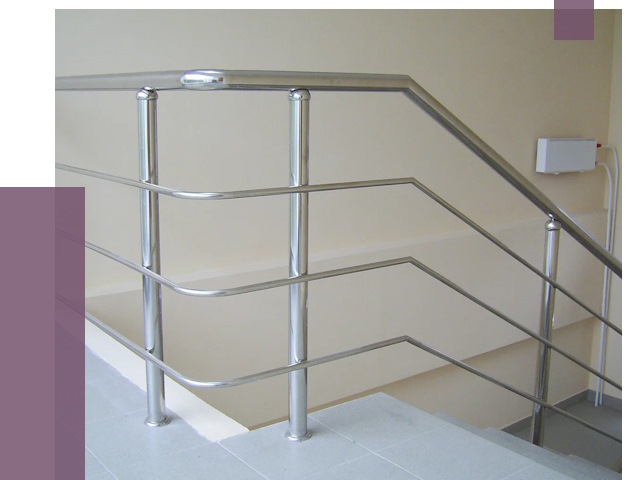 Алюминиевые перила в Пушкине от 6431 руб. под ключ | ПРОЛЁТ-Пшк