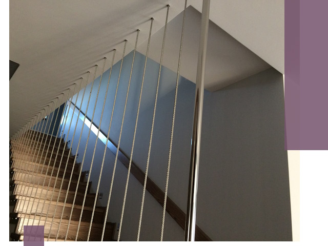 Тросовые перила под ключ в Пушкине — производство и монтаж