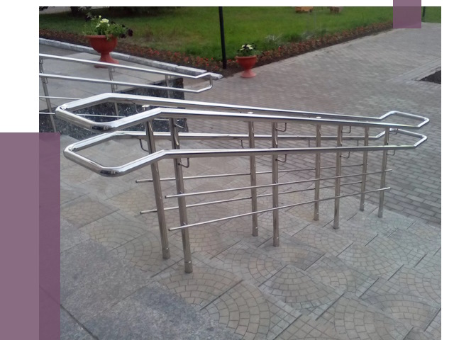 Перила для инвалидов в Пушкине от 7697 руб. под ключ | ПРОЛЁТ-Пшк