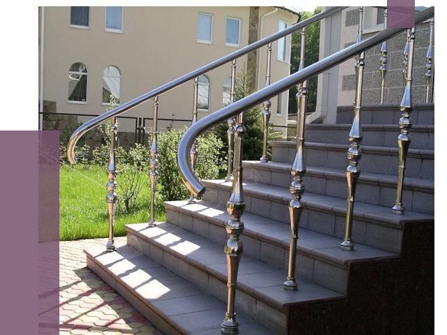 Перила для крыльца в Пушкине от 10892 руб. — монтаж ПРОЛЁТ-Пшк