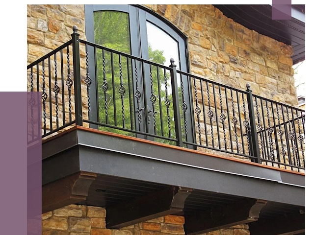 Балконные ограждения в Пушкине от 8143 руб. — купить | ПРОЛЁТ-Пшк