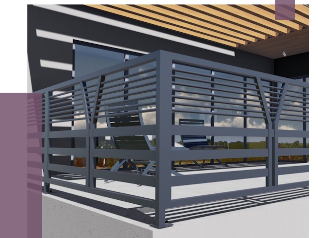 Изготовление балконных ограждений в Пушкине от 10892 руб. | ПРОЛЁТ-Пшк