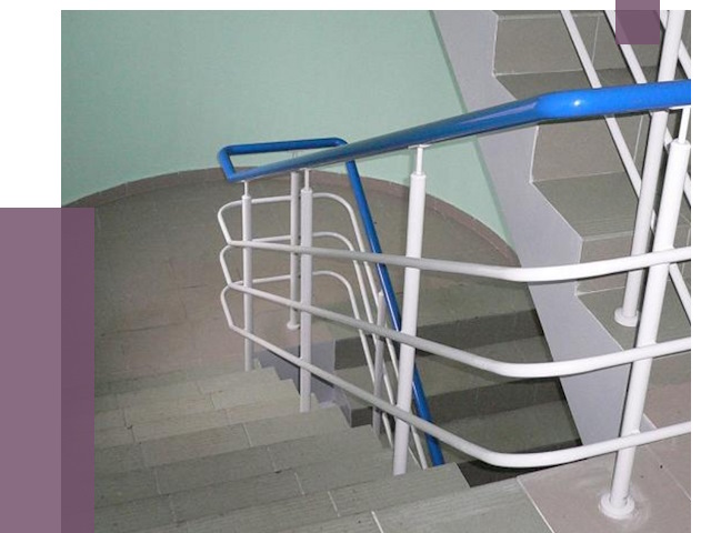 Перила в подъезде в Пушкине — установка и замена от 7520 руб. | ПРОЛЁТ-Пшк