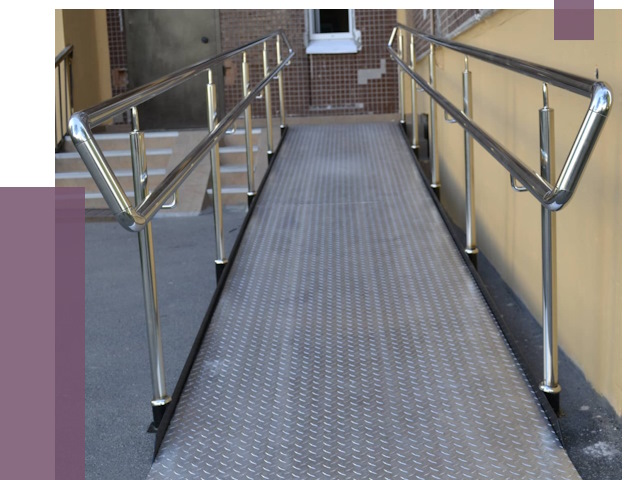 Пандусы в Пушкине от 12448 руб. — установка для инвалидов | ПРОЛЁТ-Пшк