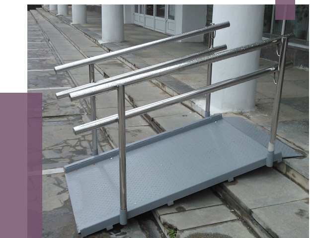 Изготовление пандусов для инвалидов в Пушкине