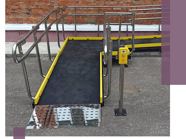 Изготовление наклонных пандусов для инвалидов в Пушкине