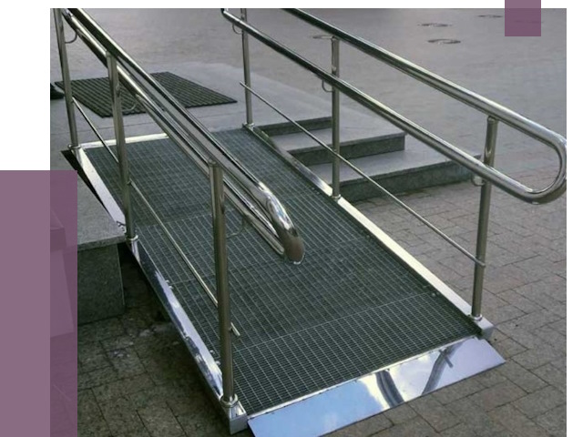 Монтаж пандусов для инвалидов в Пушкине от 8734 руб. под ключ | ПРОЛЁТ-Пшк