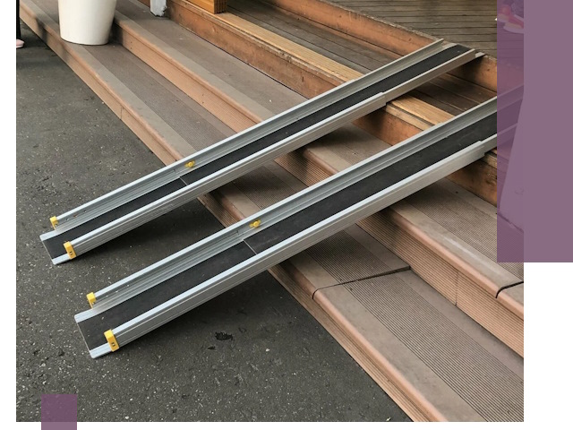 Телескопические пандусы под ключ в Пушкине — изготовление и монтаж