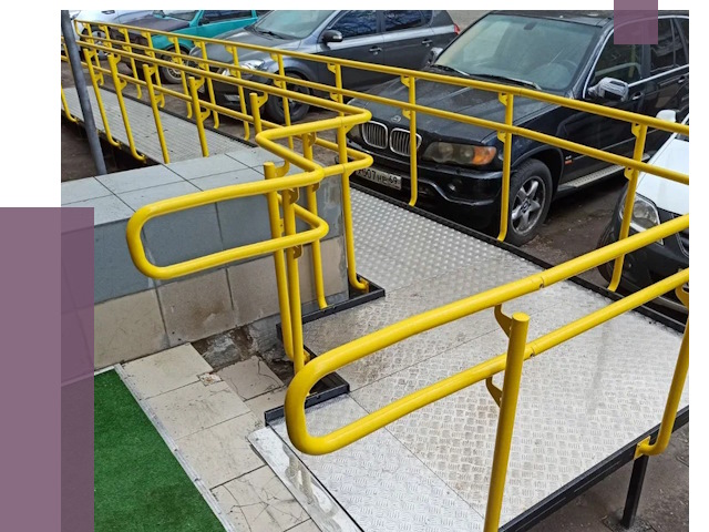 Стационарные пандусы в Пушкине от 12448 руб. | ПРОЛЁТ-Пшк