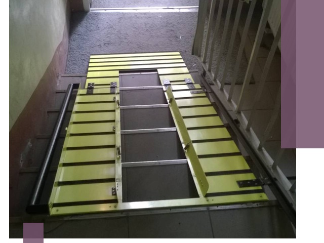 Профессиональный монтаж пандуса в подъезд в Пушкине