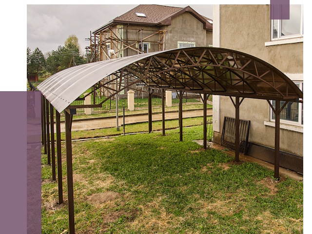 Демонтаж навесов в Пушкине от 4668 руб. — разборка и вывоз | ПРОЛЁТ-Пшк