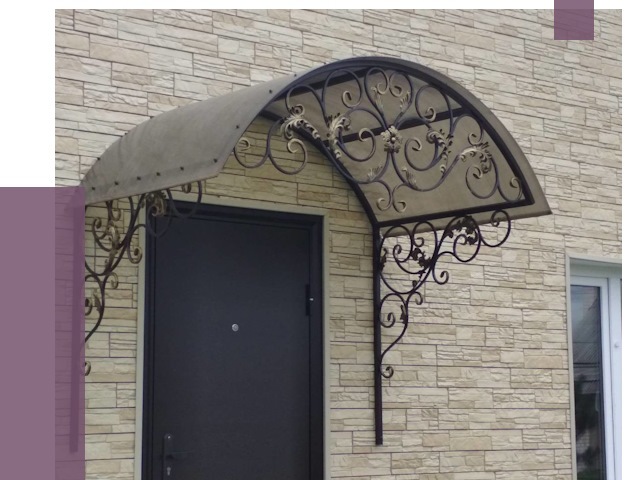 Ремонт козырьков в Пушкине от 7520 руб.  | ПРОЛЁТ-Пшк