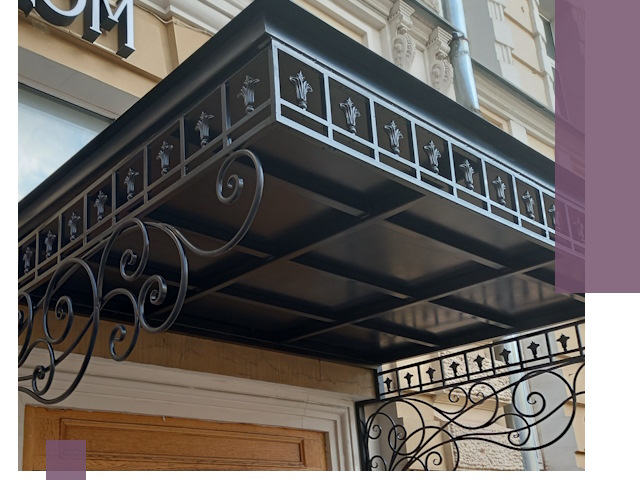 Ремонт козырьков и навесов в Пушкине — быстро и качественно