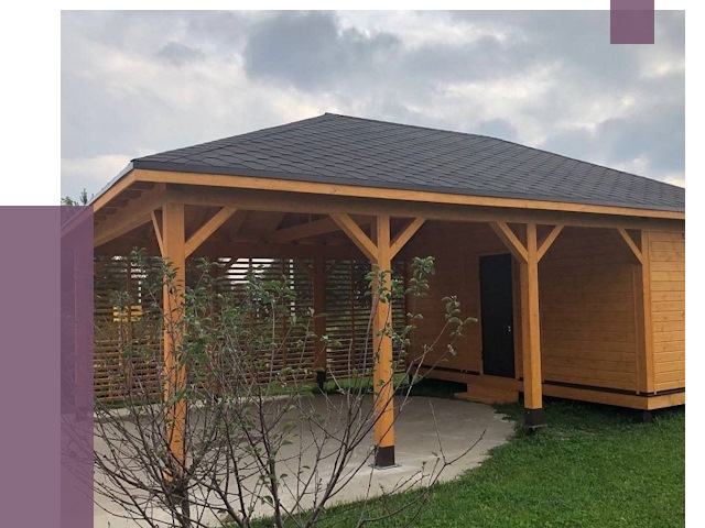 Навесы под ключ в Пушкине от 49012 руб.  | ПРОЛЁТ-Пшк