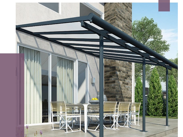 Навесы пристенные в Пушкине от 9232 руб. — монтаж и установка | ПРОЛЁТ-Пшк