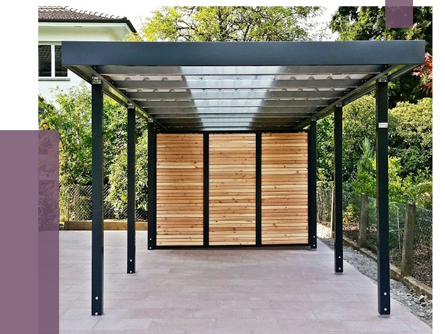 Отдельно стоящие навесы во дворе в Пушкине от 81428 руб. | ПРОЛЁТ-Пшк