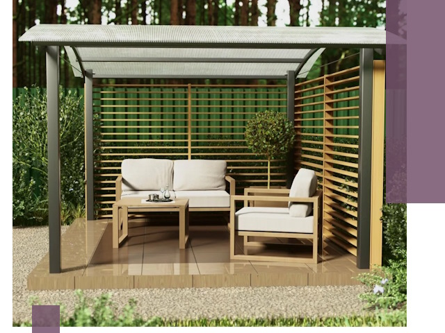 Навесы для дачи в Пушкине: изготовление, монтаж и демонтаж