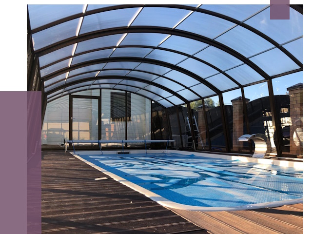 Навесы для бассейна в Пушкине от 17012 руб. под ключ | ПРОЛЁТ-Пшк