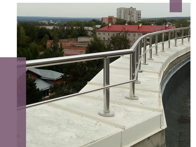 Парапеты и ограждения кровли в Пушкине от 5031 руб.