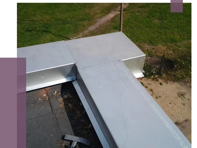 Оцинкованные парапеты в Пушкине от 8143 руб. | ПРОЛЁТ-Пшк