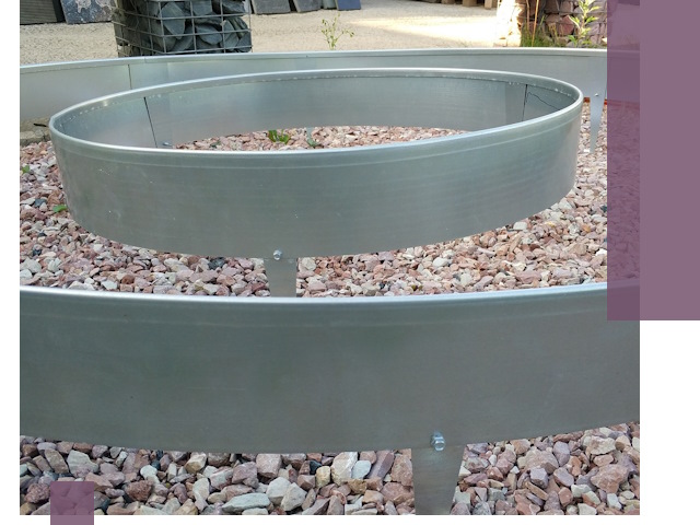 Нержавеющие бордюры под ключ в Пушкине — изготовление и монтаж