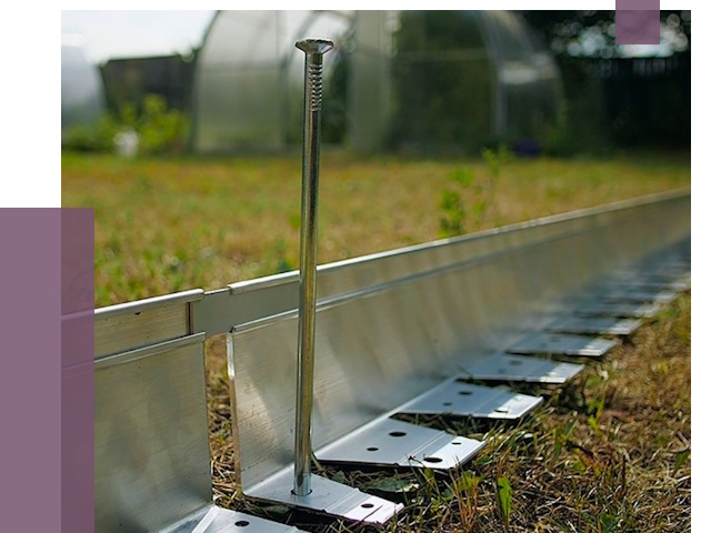 Металлические бордюры для газона в Пушкине от 4357 руб. | ПРОЛЁТ-Пшк