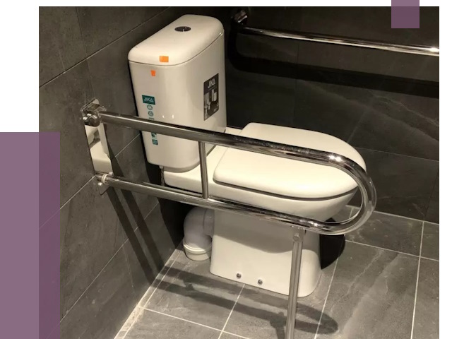 Поручни для санузлов в Пушкине от 4357 руб.  | ПРОЛЁТ-Пшк