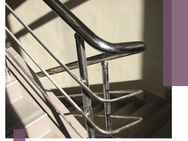 Поручни из нержавеющей стали под ключ в Пушкине